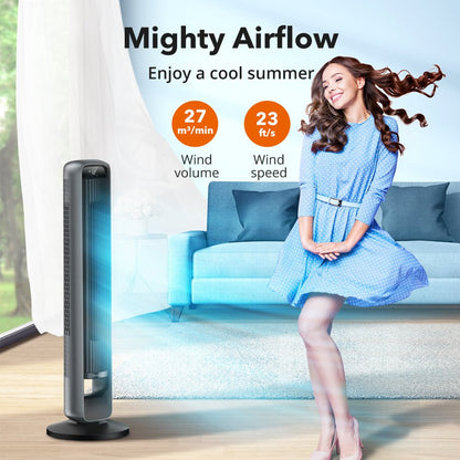 Smart Tower Fan - 120 Degree Oscillating