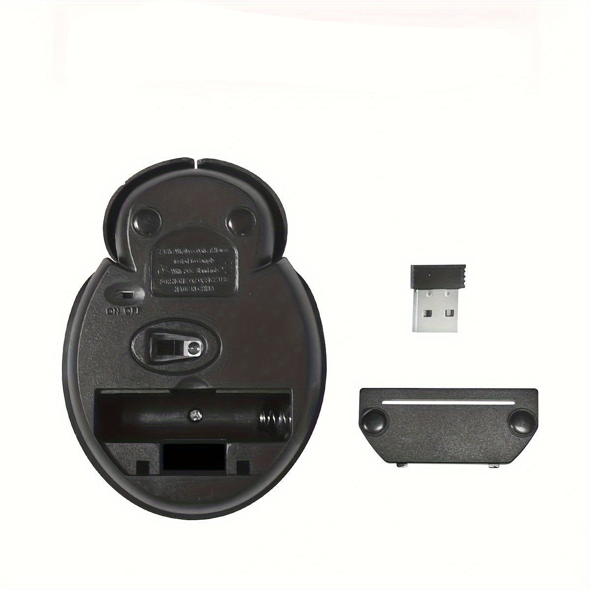 Ladybug Wireless Mouse – Dual-Mode Optical Design for Office or Laptop Use with Fun Portable Style for All Ages