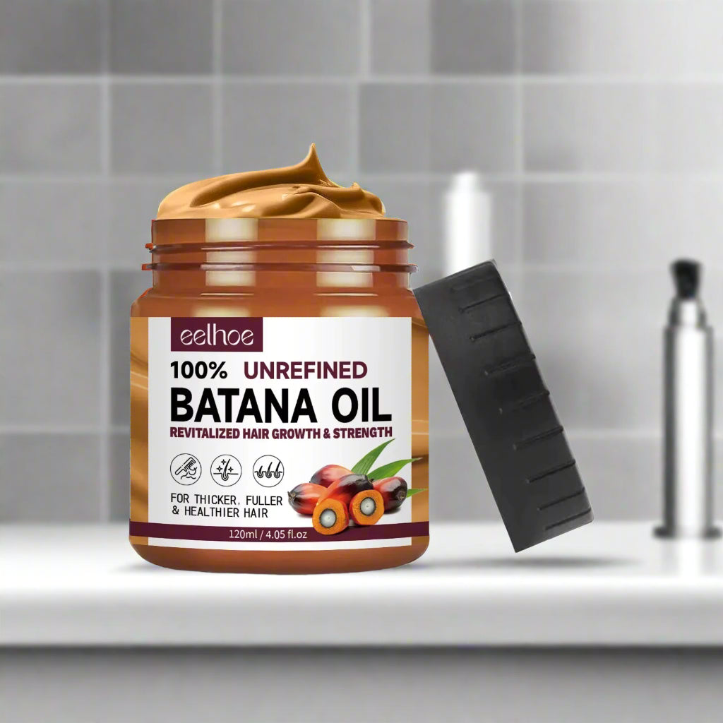 Batana Hair Oil Mask – Strengthen Roots & Prevent Hair Loss for Lush, Healthy Locks