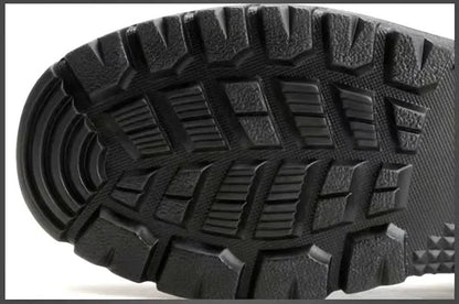 Men’s Classic Motocross Motorcycle Boots – Waterproof Touring Footwear with Reinforced Heel and Toe for Rugged Ride Comfort & Style