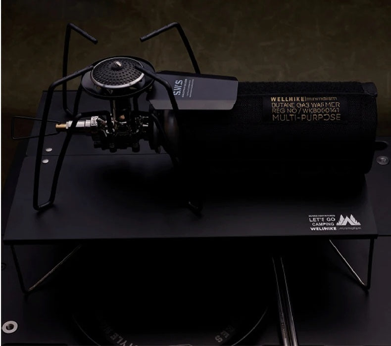 Spider Folding Camping Stove – Compact Outdoor Gas Burner for BBQ, Hiking, Tableware & Emergency Cooking Setup