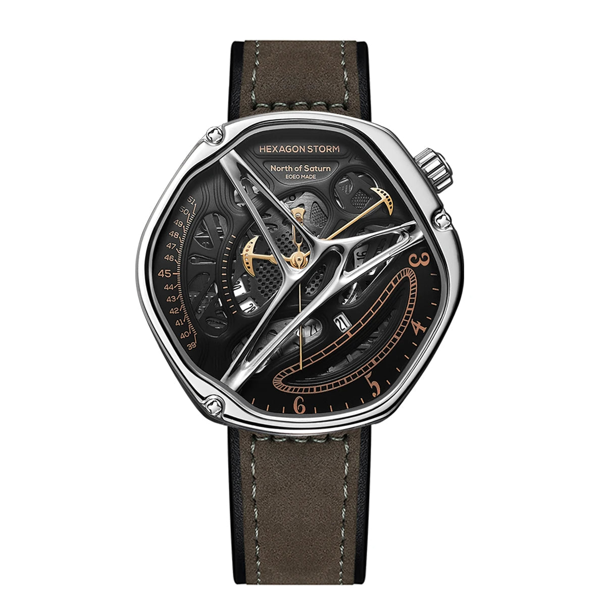 Watch Concept Female Boys Trend - Hollow Design Premium Non-Mechanical Watch for Men, Unique Stylish Timepiece for Daily Wear