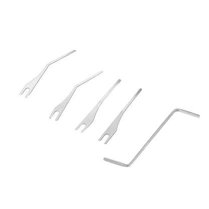 Stainless Steel Door Opener Gun Repair Kit – Precision Lock Pick Tool Set for Extracting, Unlocking, and Fixing Gun Parts with Strength and Ease