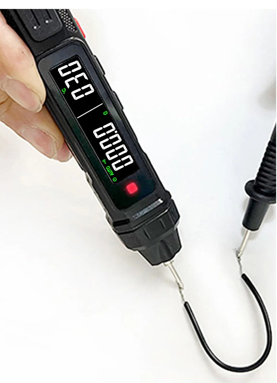 Smart Digital Multimeter Pen - Non-Contact Voltage Tester with 6000 Counts & Auto Range