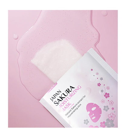 Hydrating Face Mask Set – 15-Piece Vitamin C, Snail, and Sakura Sheet Masks for Brightening, Moisturizing, and Revitalizing All Skin Types