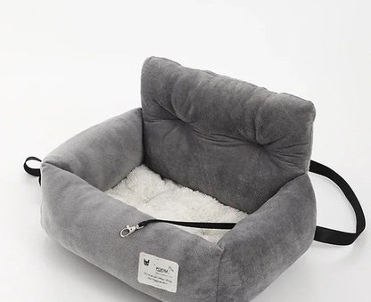 Foldable Dog Car Seat Bed – Adjustable Non-Slip Bottom Seat for Safe and Cozy Dog & Cat Travel Experience