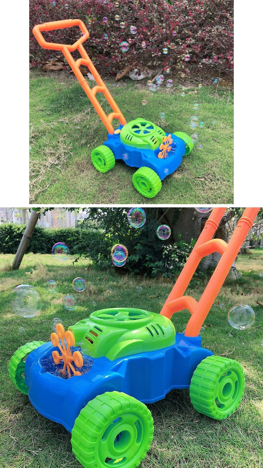 Outdoor Bubble Tank Car Toy – Motorized Bubble Blowing Trolley for Kids, Summer Play, Garden Fun & Gift Idea