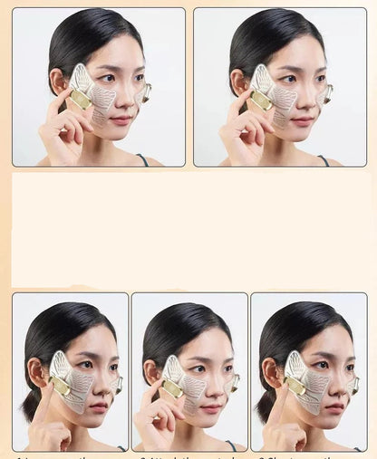 LED Red Light Eye Therapy Device – EMS Microcurrent Eye Massager Reduces Wrinkles, Relieves Eye Fatigue, and Brightens Under-Eye Area