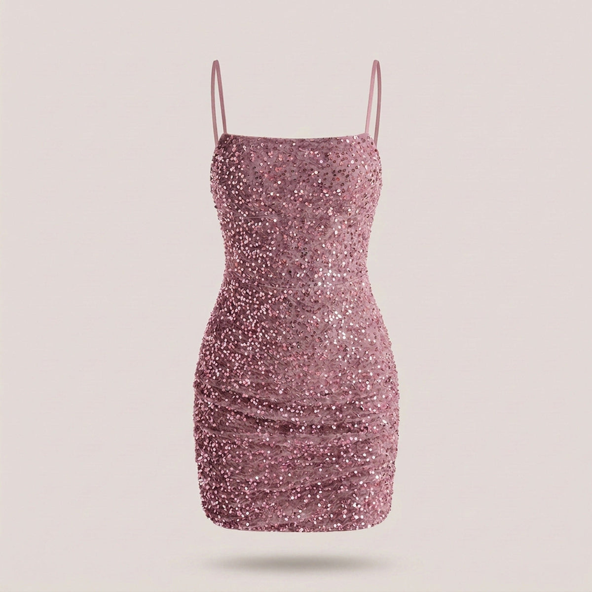 Sequin Backless Mini Dress – Sexy Bodycon Birthday & Club Party Dress for Women’s Night Out