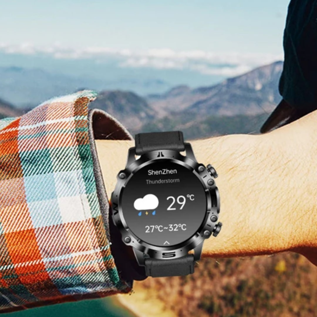 High-end ECG/EKG blood sugar health HD sports smart watch