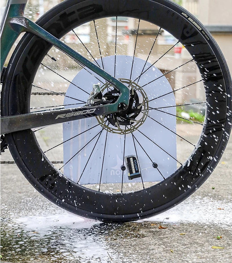 Bicycle and Motorcycle Disc Brake Cleaning Protection Cover – Anti-Grime Guard, Wheel Cover for MTB Mountain Bikes, Road Bikes, and Motorcycles