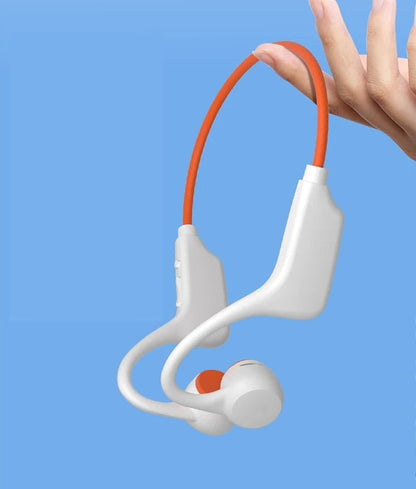 G1 Bone Conduction Bluetooth Headset – IPX8 Waterproof, Hang‑Ear Sports Headphones with Bluetooth 5.4 for Running, Swimming & Outdoor Use