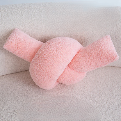 Plush Chain Knot Pillow – Fun Shackle-Shaped Cushion for Sofa Décor & Unique Gifts