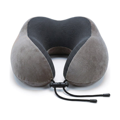U-Shaped Memory Foam Neck Pillow – Soft Ergonomic Travel Pillow with Cervical Support for Airplanes, Sleeping, Relaxation and Neck Comfort