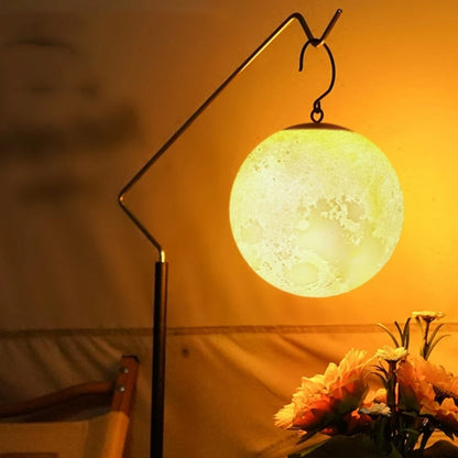 Portable Hanging Moon Lamp – Rechargeable Camping & Garden Atmosphere Light