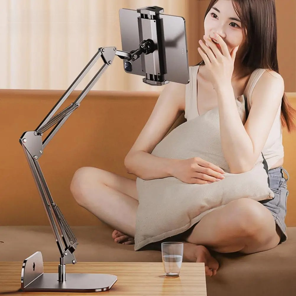 Adjustable Bedside Phone & Tablet Holder – Flexible Arm Mount for Hands-Free Use