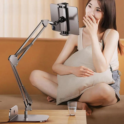 Adjustable Bedside Phone & Tablet Holder – Flexible Arm Mount for Hands-Free Use