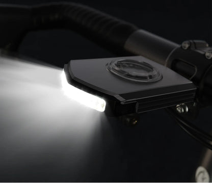 High-Capacity Bike Headlight – 5000mAh Rechargeable Lamp for Safe Night Riding