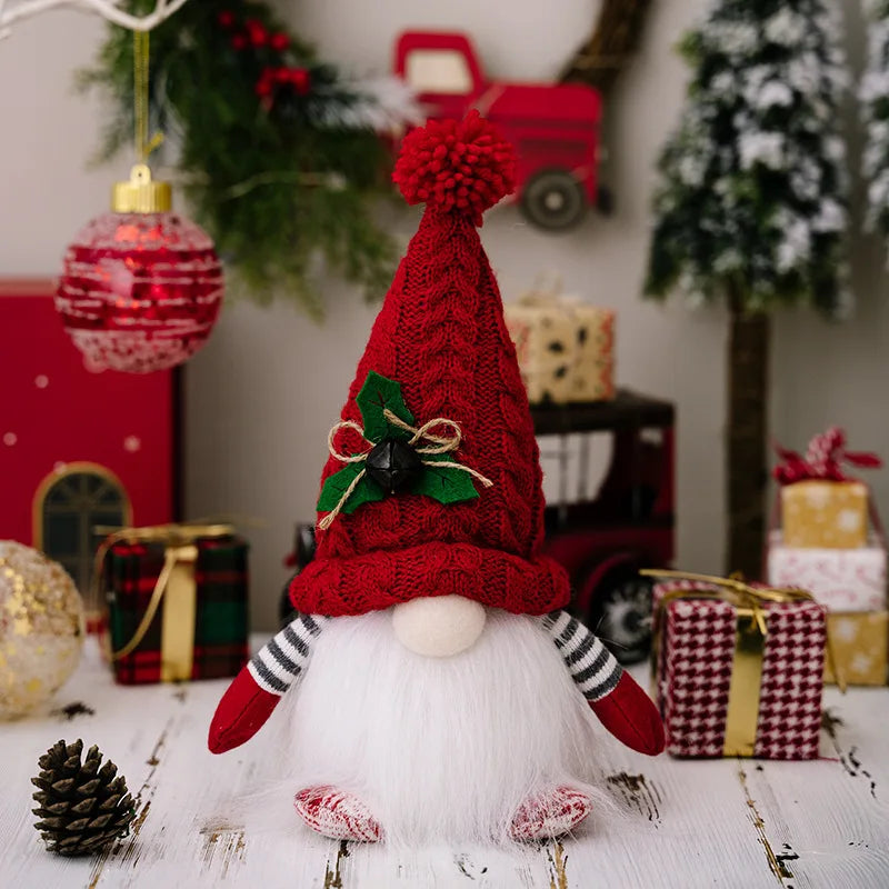 LED Gnome Couple Night Light – Christmas Sledge Elf Decoration for 2025 Gifts, New Year Displays & Valentine’s Surprises