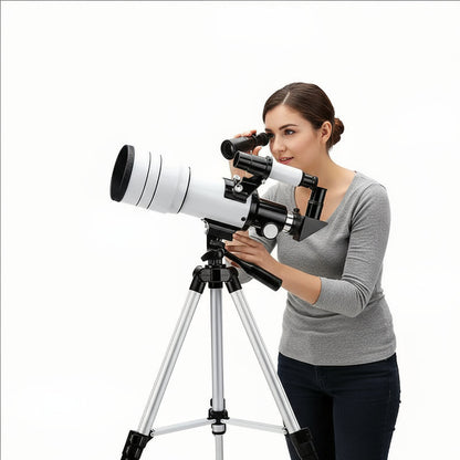 Professional Astronomical Telescope – F30070 High-Magnification Optical Scope for Stargazing, Moon & Bird Observation