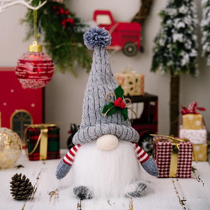 LED Gnome Couple Night Light – Christmas Sledge Elf Decoration for 2025 Gifts, New Year Displays & Valentine’s Surprises