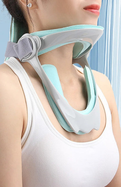 Neck Traction Device – Adjustable Cervical Collar for Posture Support and Neck Care with Stretch Feature