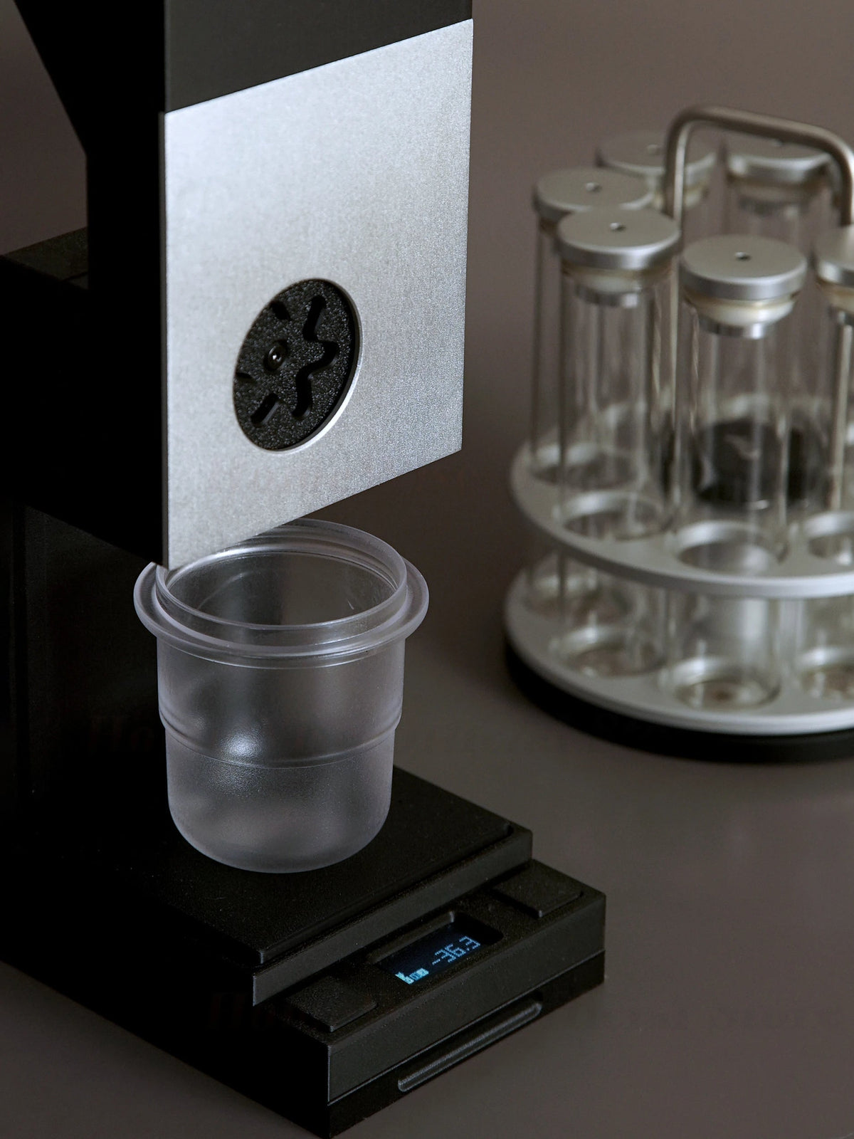 Coffee Bean Dispenser – Precision Automatic Counter Tool for Single-Origin Beans, Espresso, or Pour Over Brewing Perfection