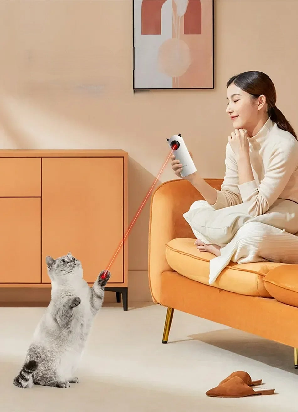 Automatic Laser Light Pet Toy - Interactive, Smart For Cats, No Battery Included