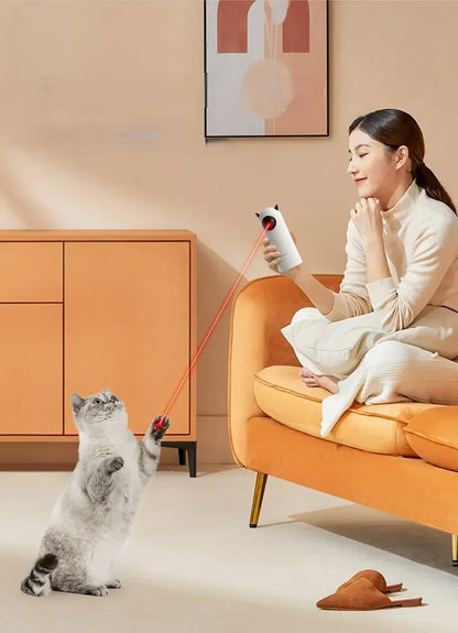 Automatic Laser Light Pet Toy - Interactive, Smart For Cats, No Battery Included