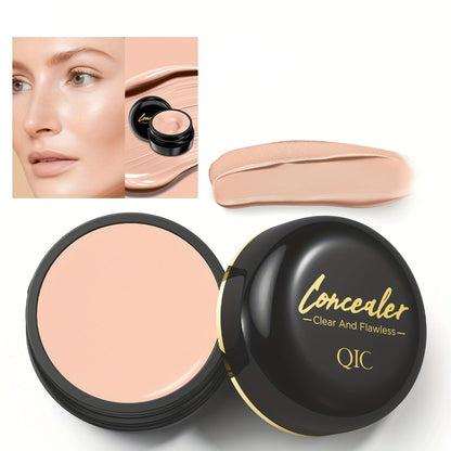 Waterproof Full Coverage Concealer – Plant-Based Matte Cream to Hide Scars, Blemishes & Dark Spots for All Skin Tones