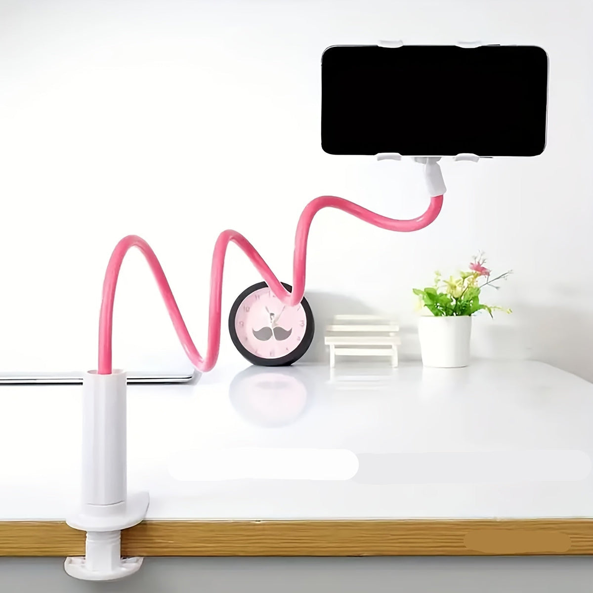 Rotating Universal Phone Stand – 360° Desktop Smartphone Holder for Lazy Viewing in Bed, Ideal Gift for Tech-Lovers and Everyday Use