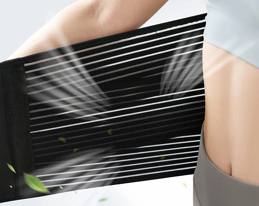 Adjustable Back Brace for Pain Relief – Breathable Lumbar Support Belt for Herniated Disc, Sciatica, and Scoliosis Recovery