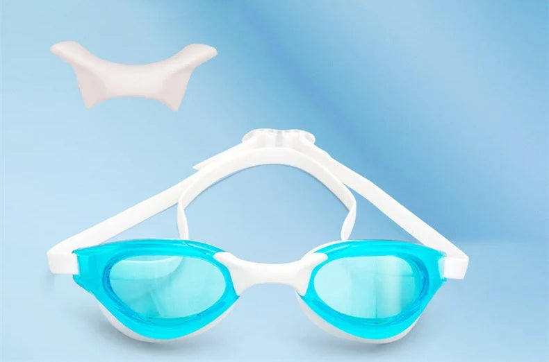 Professional Anti-Fog Swimming Goggles – Leakproof, HD Vision Swim Eyewear for Men & Women with Adjustable Silicone Comfort Fit