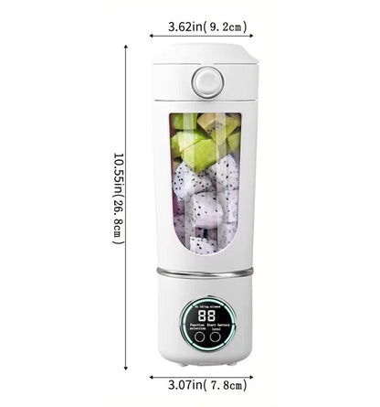 Portable Juice Maker Blender – 700ml Durable Steel Blade 2-in-1 Smoothie & Shake Maker Bottle for On-the-Go Nutrition