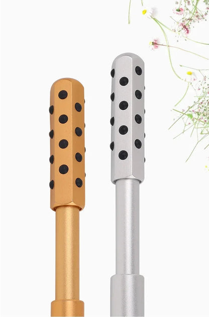 Germanium Anti-Wrinkle Facial Roller – 30-Needle Face Lift Wand for Skin Tightening, Derma Rolling, and Anti-Aging Treatment