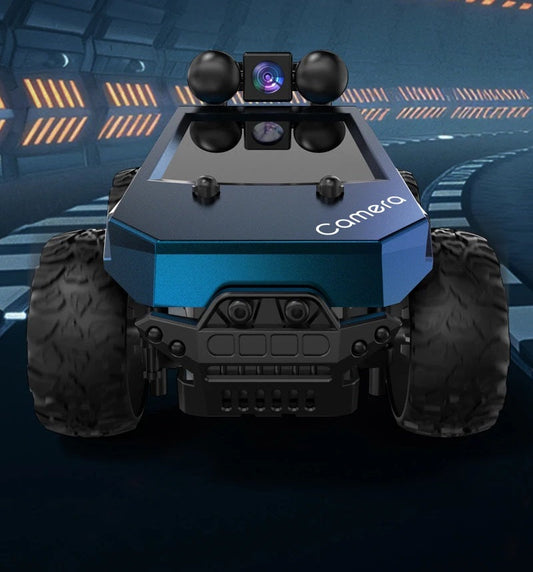 RC Car with HD Camera - High Speed Remote Control Truck with LED Lights and 2.4G System, Fun Racing Toy for Kids and Adults