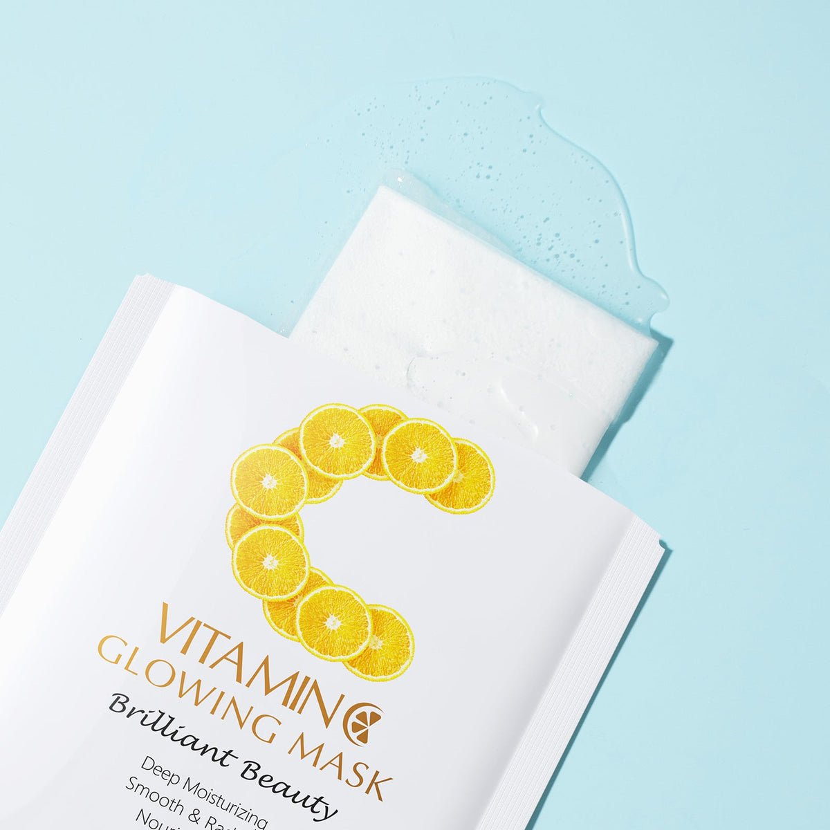 Hydrating Face Mask Set – 15-Piece Vitamin C, Snail, and Sakura Sheet Masks for Brightening, Moisturizing, and Revitalizing All Skin Types