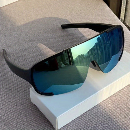 Oversized Fashion Glasses – Trendy PC Frame Decorative Eyewear for Parties, Festivals, Photoshoots & Selfies, No Lens Strength, Statement Accessory