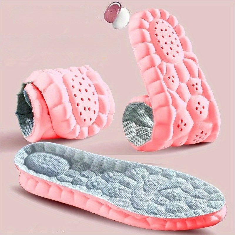 Women’s Cloud Comfort Insoles – Soft, Breathable, Custom-Fit Shoe Inserts for All-Day Support and Sweat-Free Wear in Sizes 35–45