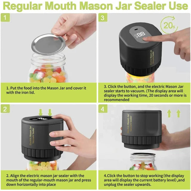 Mason Genie Vacuum Sealer Kit