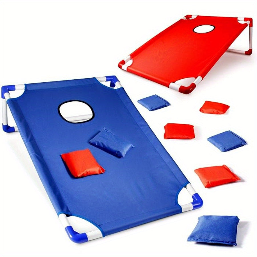 Portable Cornhole Sandbag Game Set – Lightweight, Travel-Friendly Bean Bag Toss for Outdoor Fun, Tailgates, Camping, and Backyard Parties