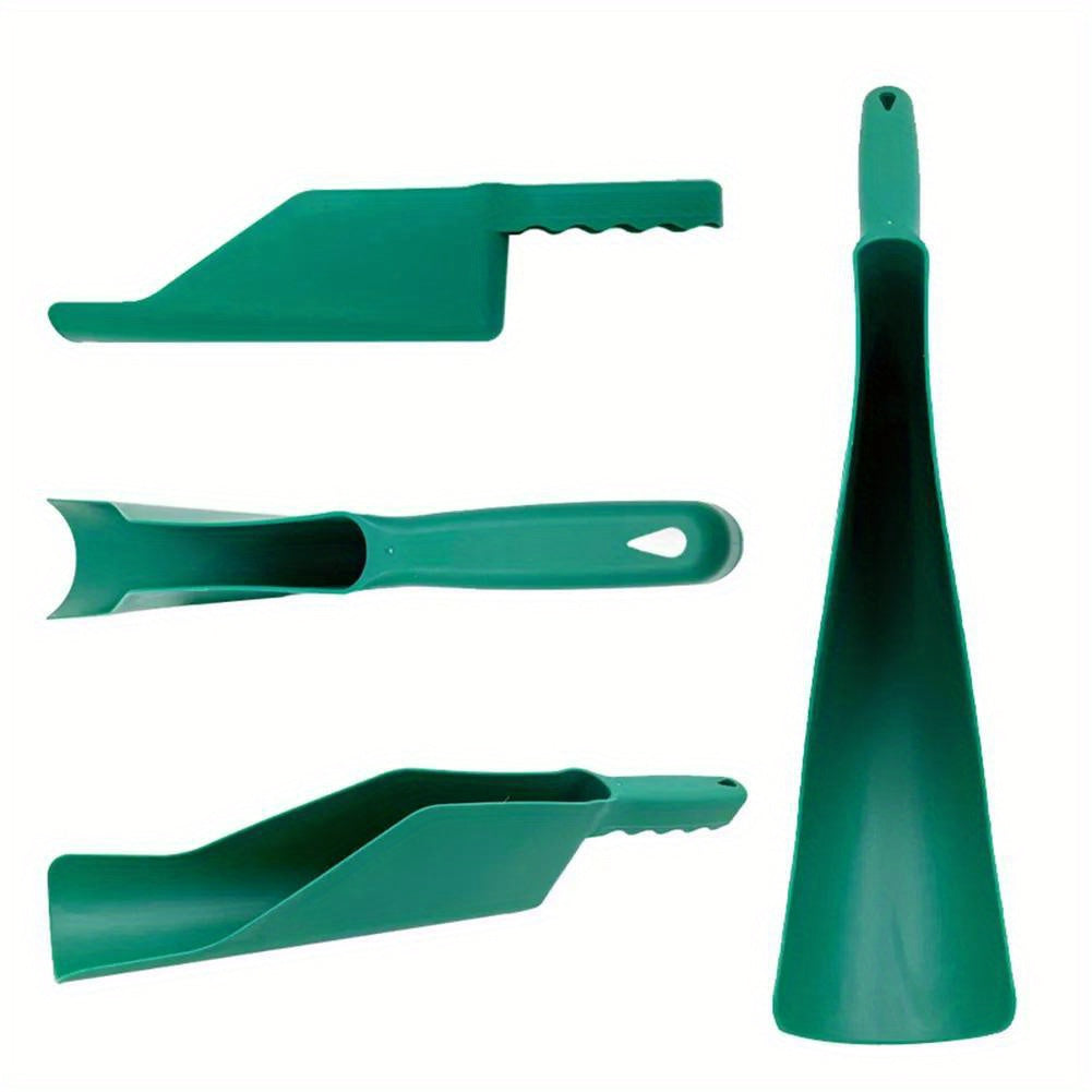 Flexible Gutter Getter Scoop – Deep Reach Cleaning Tool to Easily Remove Debris from Gutters and Keep Water Flowing