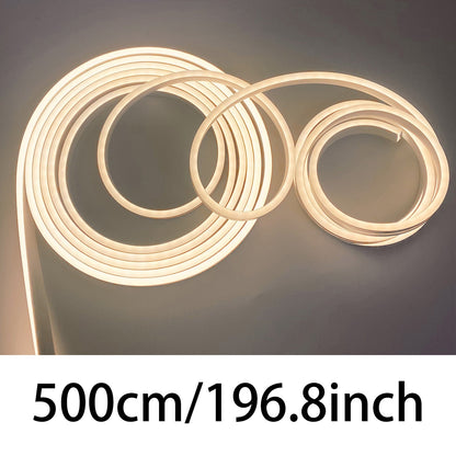 Flexible LED Neon Strip Light – Cuttable Warm White 3000K USB Decorative Lighting for Custom Signage, Room Ambience & Creative Home Décor