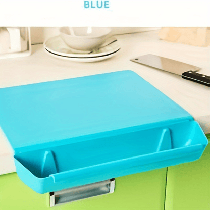 Non-Slip Cutting Board with Container – 2-in-1 Detachable Kitchen Board with Built-In Storage Tray for Effortless Food Prep and Organization