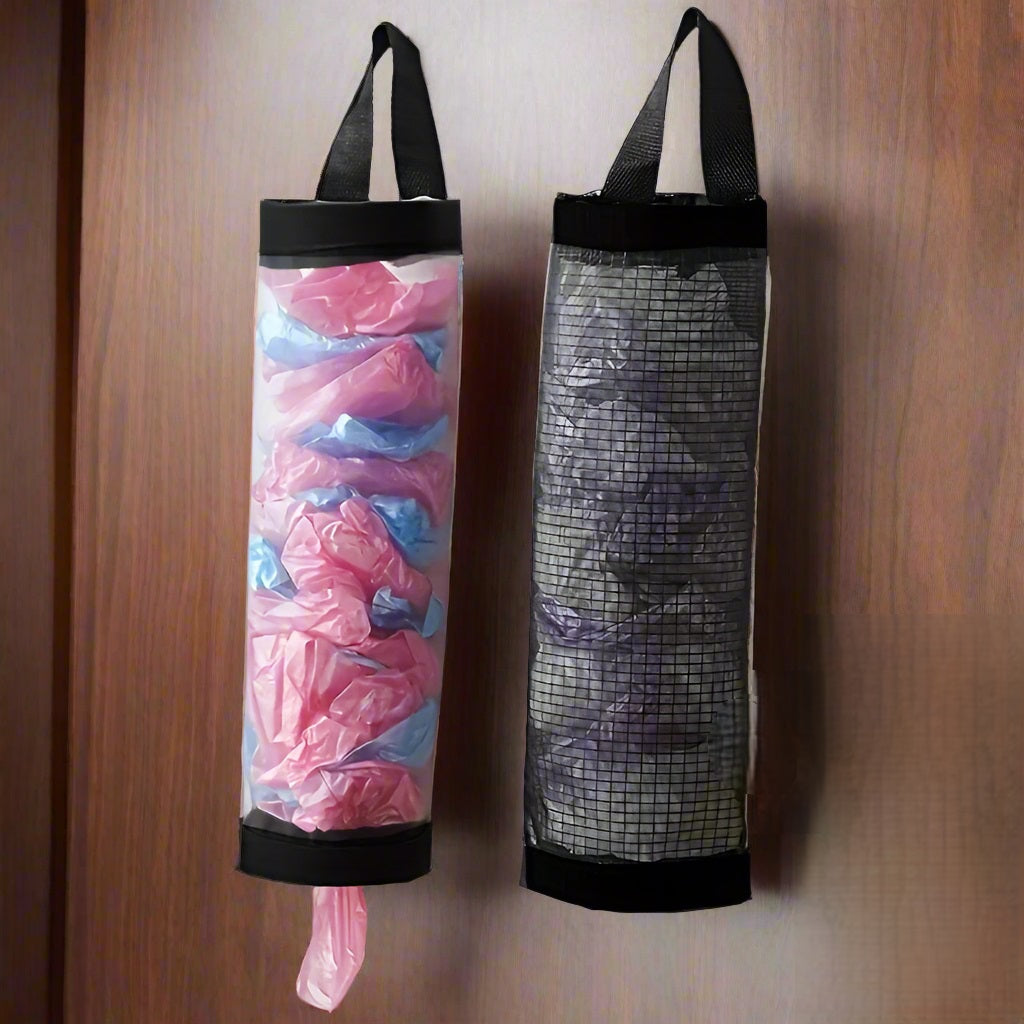 Space-Saving Mesh Bag Organizer – Foldable Breathable Kitchen Storage for Produce, Snacks, and Reusable Bag Organization