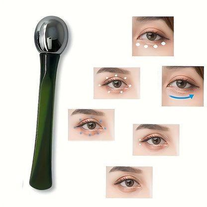 Hypoallergenic Eye Massage Roller – Refreshing Skincare Tool to Soothe Tired Eyes, Reduce Puffiness, and Energize Delicate Skin Around the Eyes