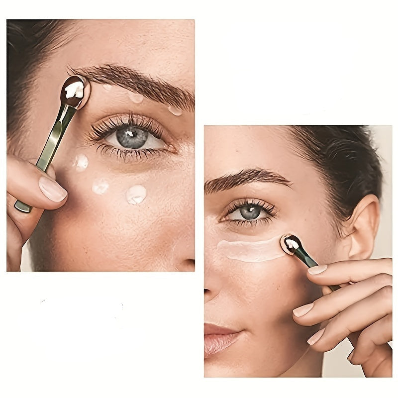 Hypoallergenic Eye Massage Roller – Refreshing Skincare Tool to Soothe Tired Eyes, Reduce Puffiness, and Energize Delicate Skin Around the Eyes
