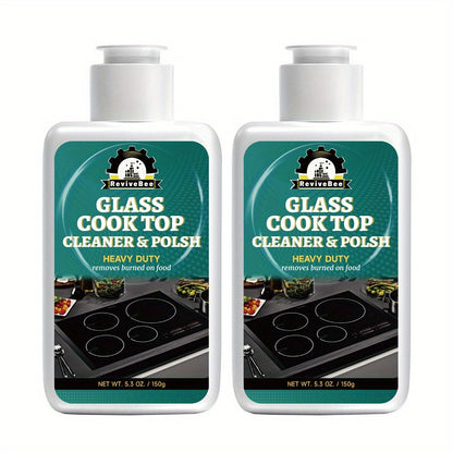 Sparkling Cooktop Cleaner – Gentle Yet Powerful Cleaner & Polish for Stovetops, Restores Shine with Every Use