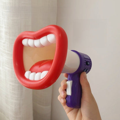 Big Mouth Voice Changer Megaphone Toy – Funny Voice Changing Microphone with Recording for Kids & Adults