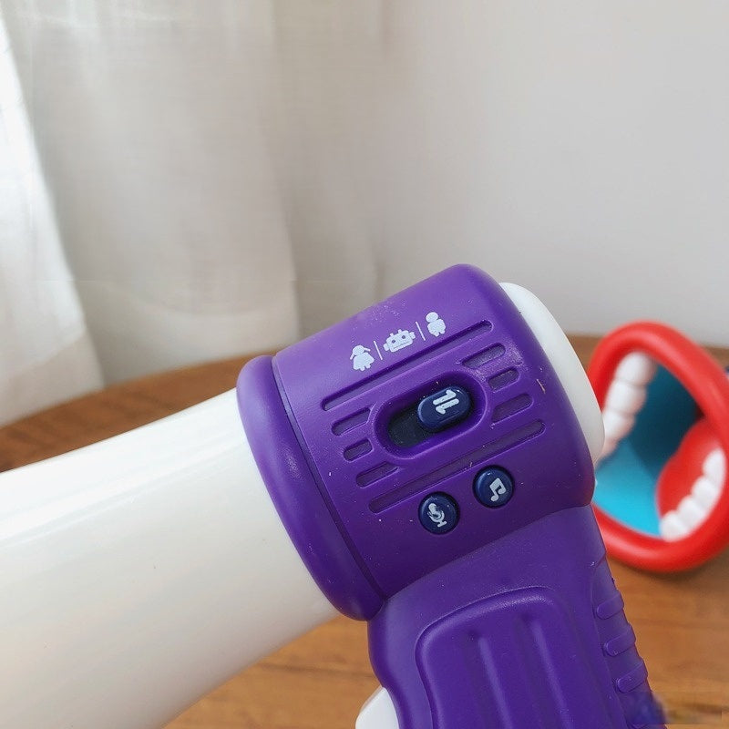 Big Mouth Voice Changer Megaphone Toy – Funny Voice Changing Microphone with Recording for Kids & Adults